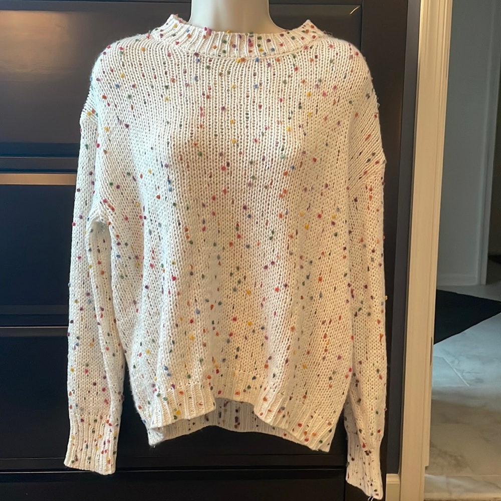 Cute white sweater